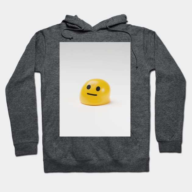 Neutral Face Emoji v1 Hoodie by VonKagaoan